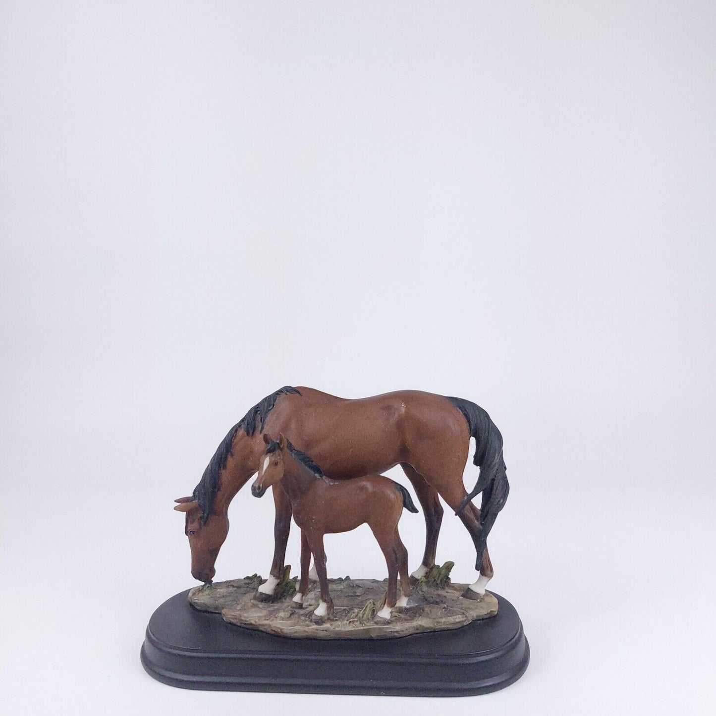 Academy Mare and Foal Horse Figurine - Realistic Detailed Sculpture 5 " #17/8283