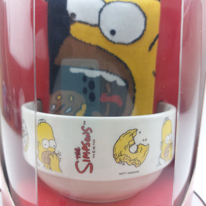 M&S Homer Simpson Cereal Bowl & Sock Gift Set | New & Sealed | The Simpsons