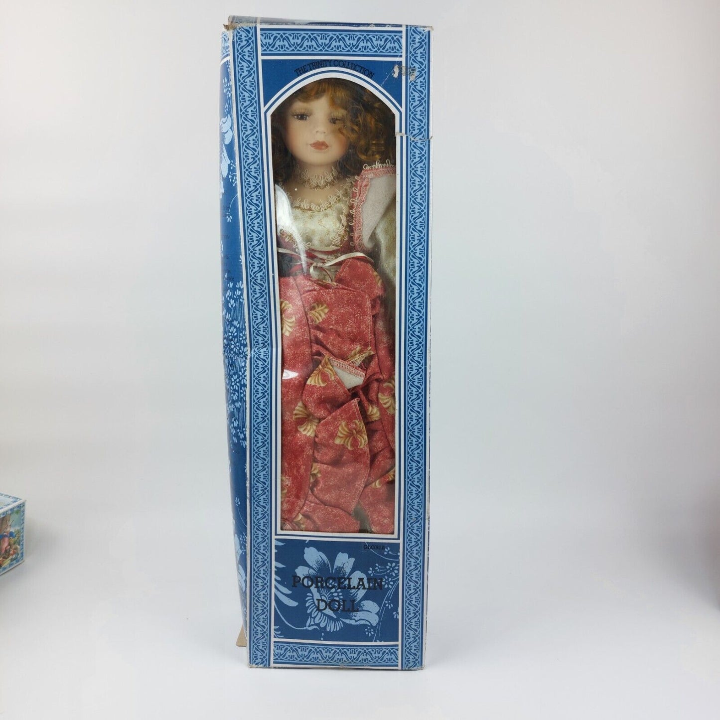 Handcrafted & Handpainted Porcelain Doll Gloria Big Size In Original Box