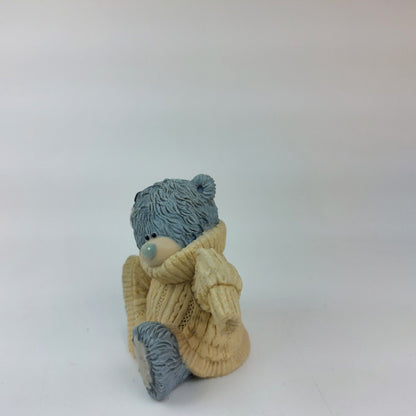 "Me to You" Grey Tatty Teddy in Knit Sweater - Handmade and Painted -2003