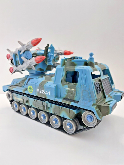 1998 G.I. Joe Ranard Rhino Tank -  Good Condition - from 2005 - See video