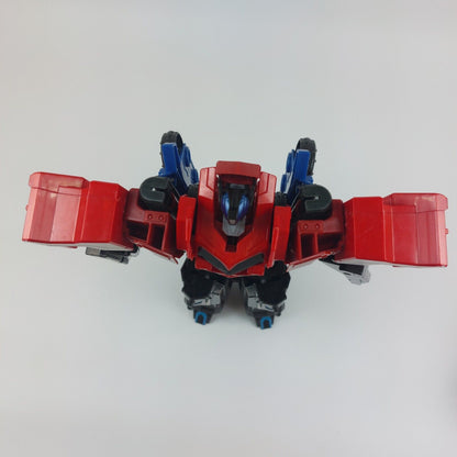 2 × Transformers Mega Optimus Prime Robots In Disguise 3 Steps