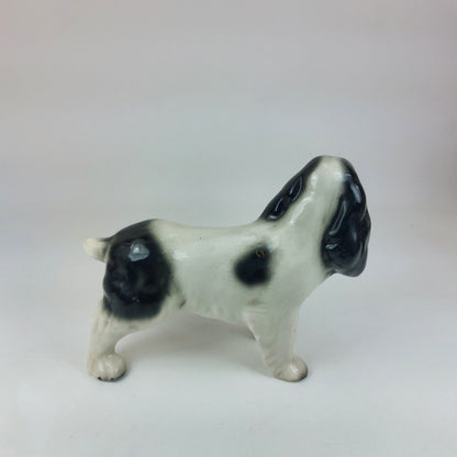 Vintage 1970's Wade Ceramics England Basset Hound Figurine Collectible 5.25 Inch