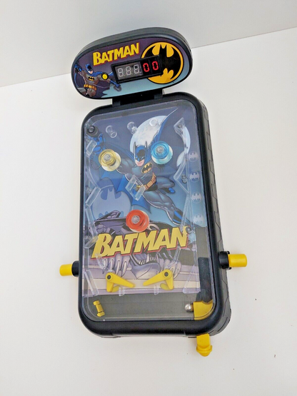 BATMAN Table-Top PINBALL Machine / Game with Music and Lights