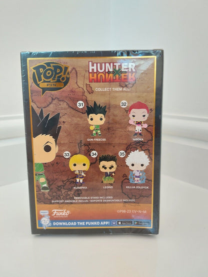 Funko POP! Hunter x Hunter Anime Enamel Pin - GON FREECSS #31, New & Sealed