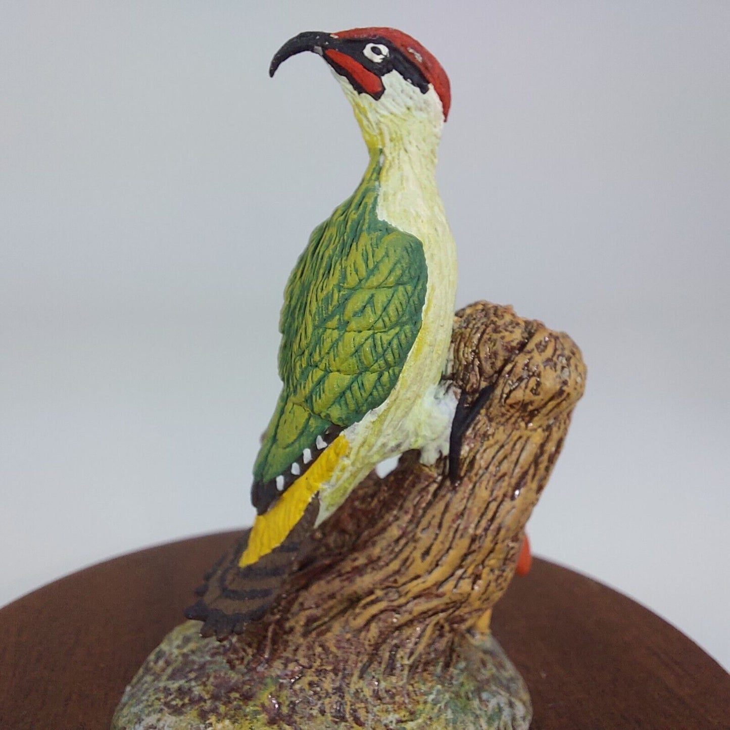 The Merlin Collection Handcrafted Woodpecker Figurine - Vintage Collectible