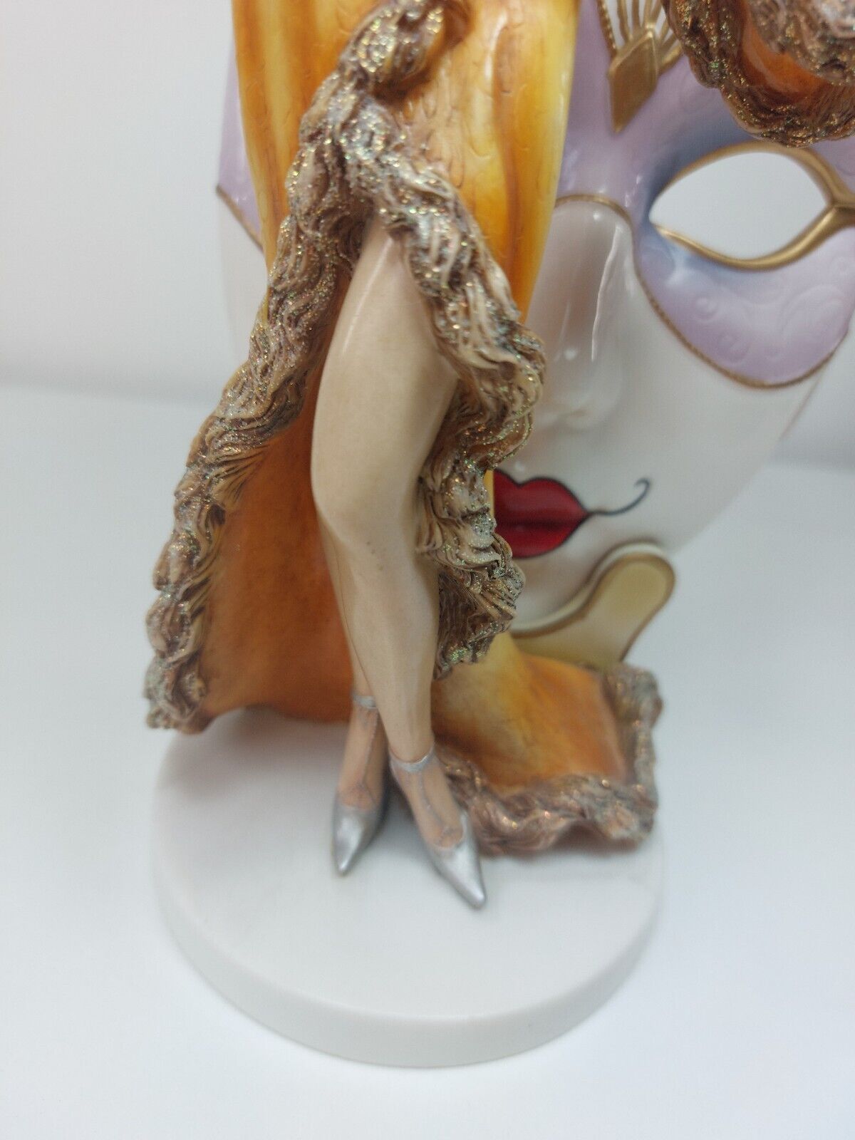 Regal Collection "Masquerade" Figurine - Porcelain, Woman in Venetian Attire