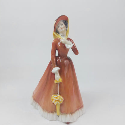 Royal Doulton Julia Figurine - Elegant Lady with Parasol - HN2705 - Collectible