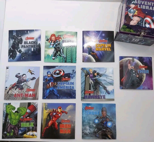 Avengers Adventure Library 10 Mini Books Set in Collectible Box