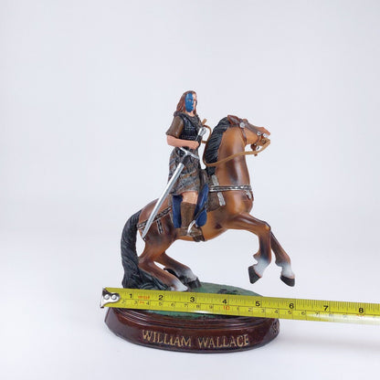 William Wallace Historical Collectible Figurine on Horse