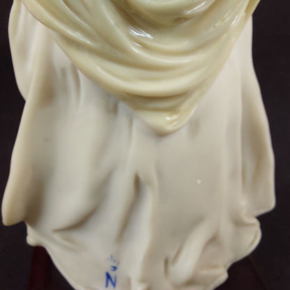 Giuseppe Armani Figurine Elegant Lady with Fan, Porcelain, 18 Inches,Collectible