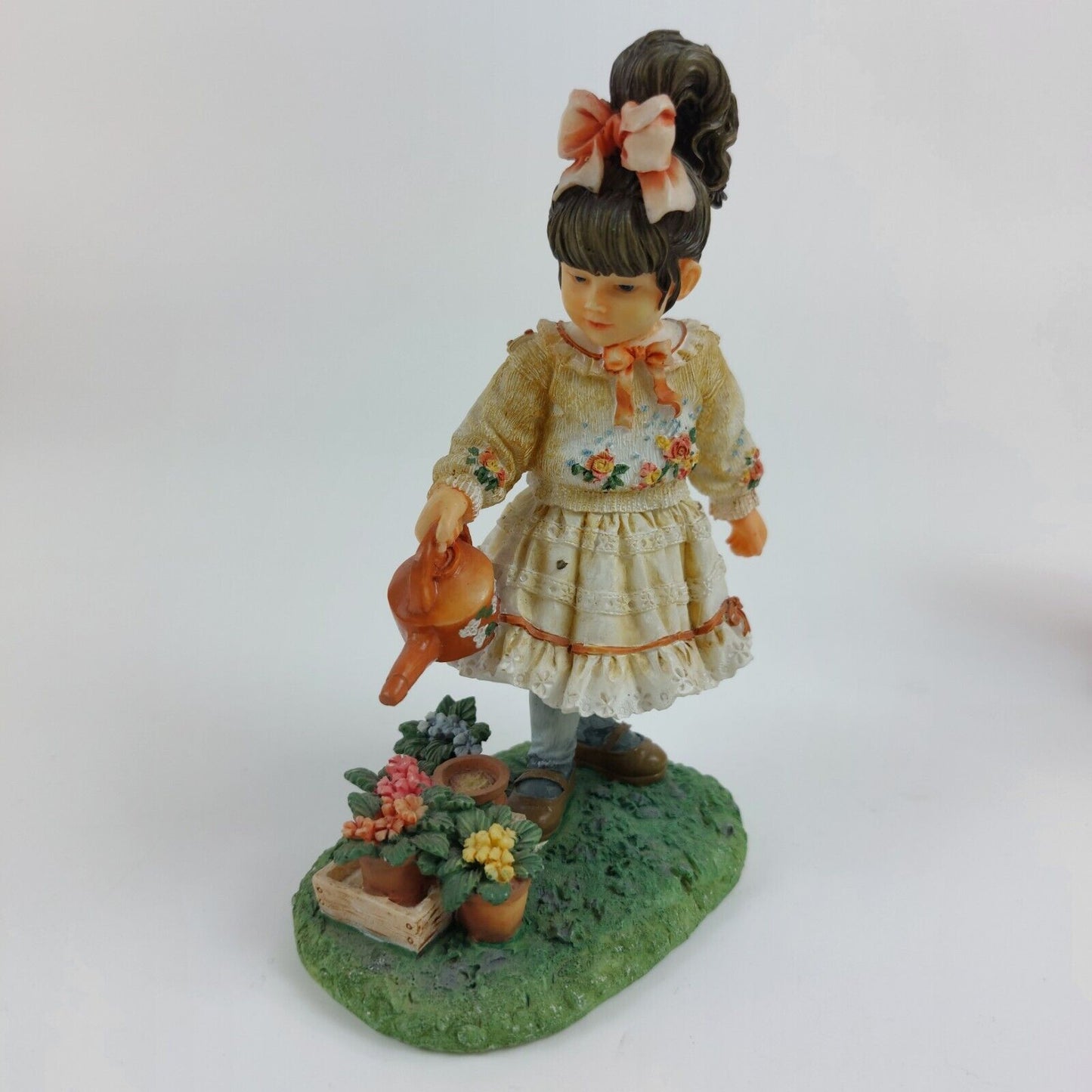 Christine Haworth Collectible Figurines - Little Miss Greenfingers & Monday's Child by Leonardo Collection