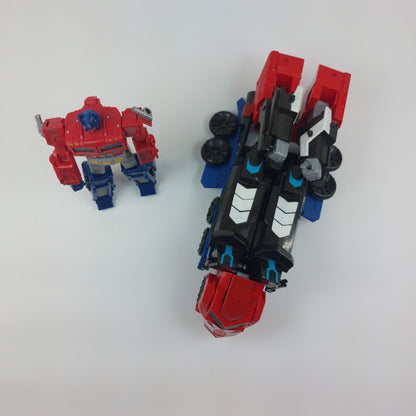 2 × Transformers Mega Optimus Prime Robots In Disguise 3 Steps