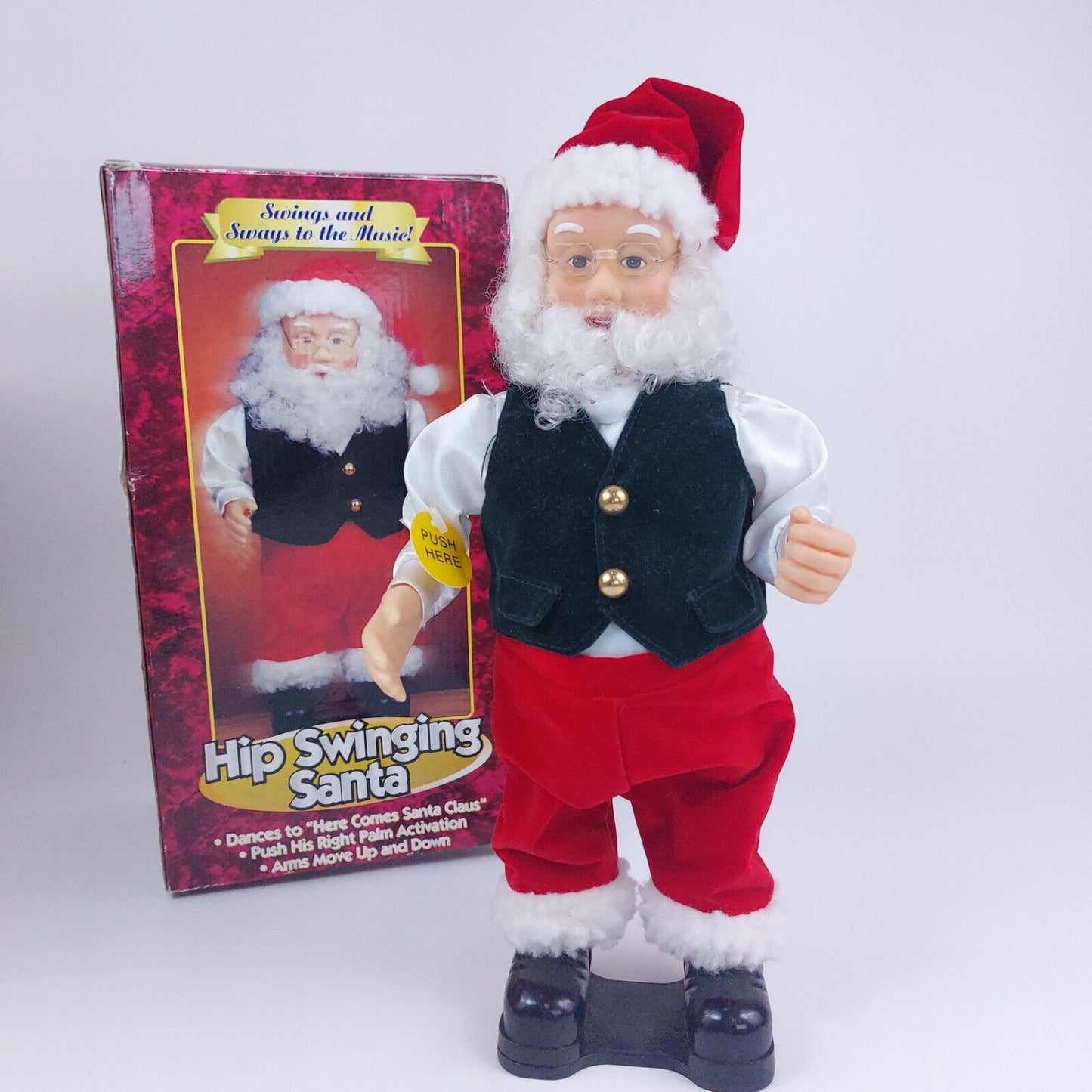 Singing Santa Figure Christmas Decoration - only Singing Not Dancing