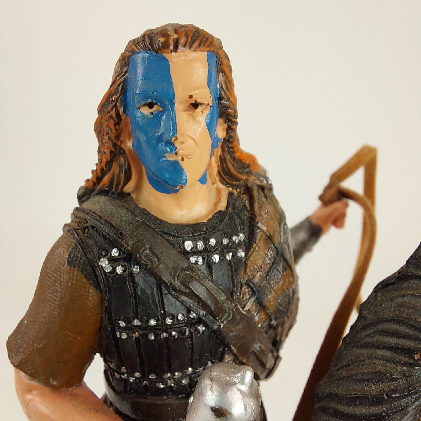 William Wallace Historical Collectible Figurine on Horse  Unique Figurine