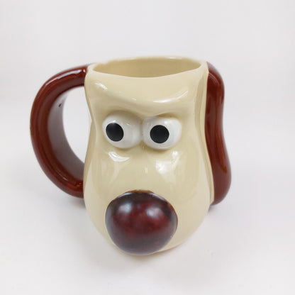 Rare Wallace & Gromit Heat Changing 3D Mug - 2005 PG Tips Collectible