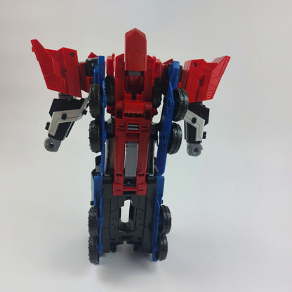 2 × Transformers Mega Optimus Prime Robots In Disguise 3 Steps