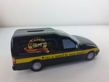 Ford Escort 55 Diesel Van Ceramic Money Box - Ringtons Tea, New & Boxed