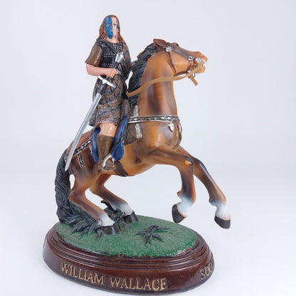 William Wallace Historical Collectible Figurine on Horse