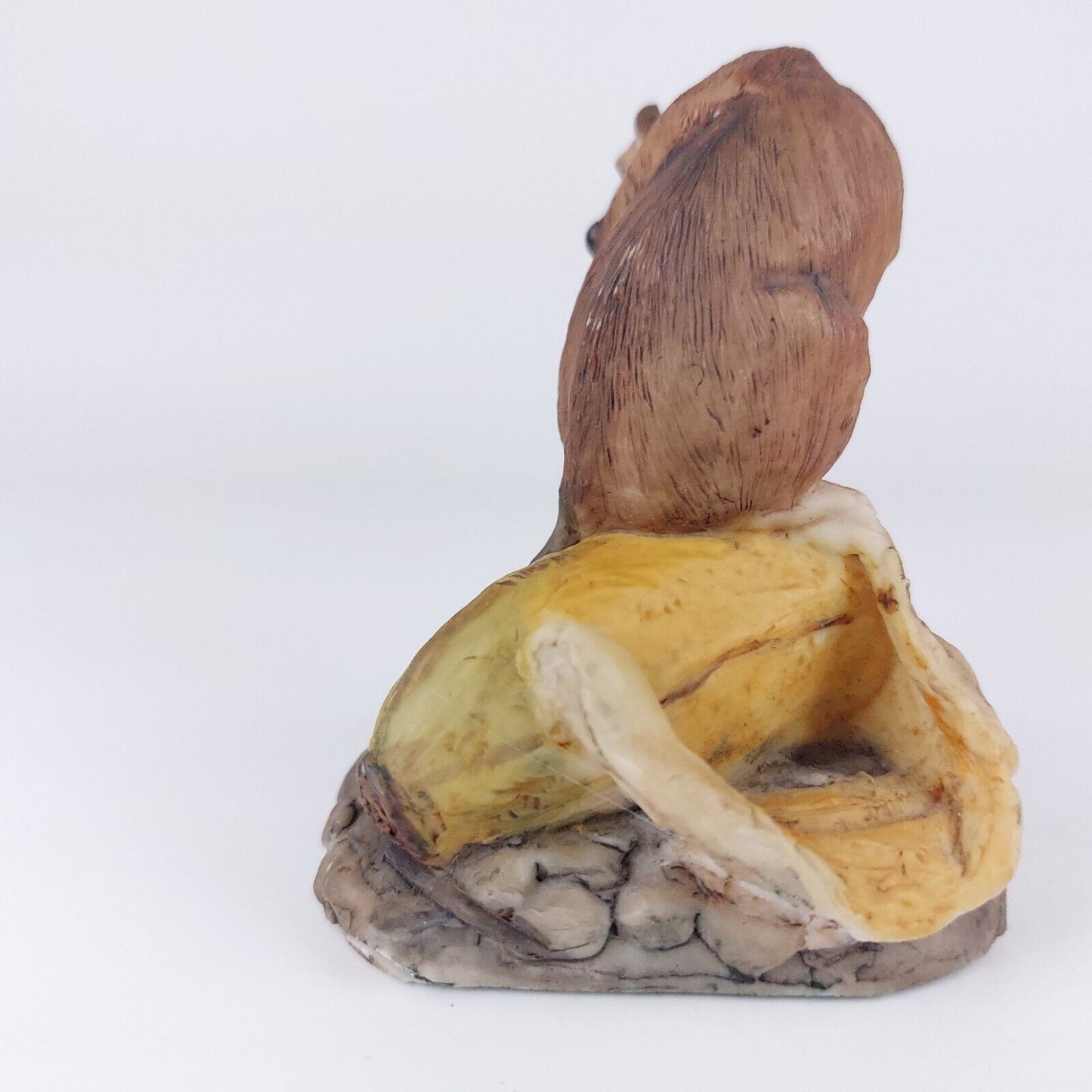 Vintage 1979 Border Fine Arts Mouse on Banana Figurine, Signed A. Wall, Scotland