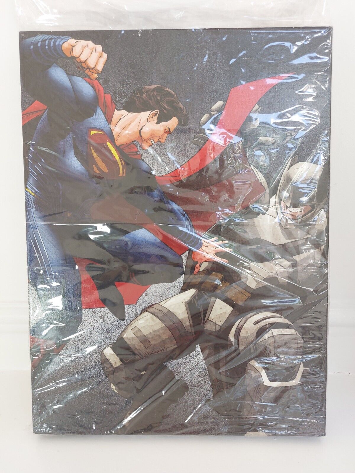 Superman vs. Batman Canvas Print 30x40cm - New Sealed