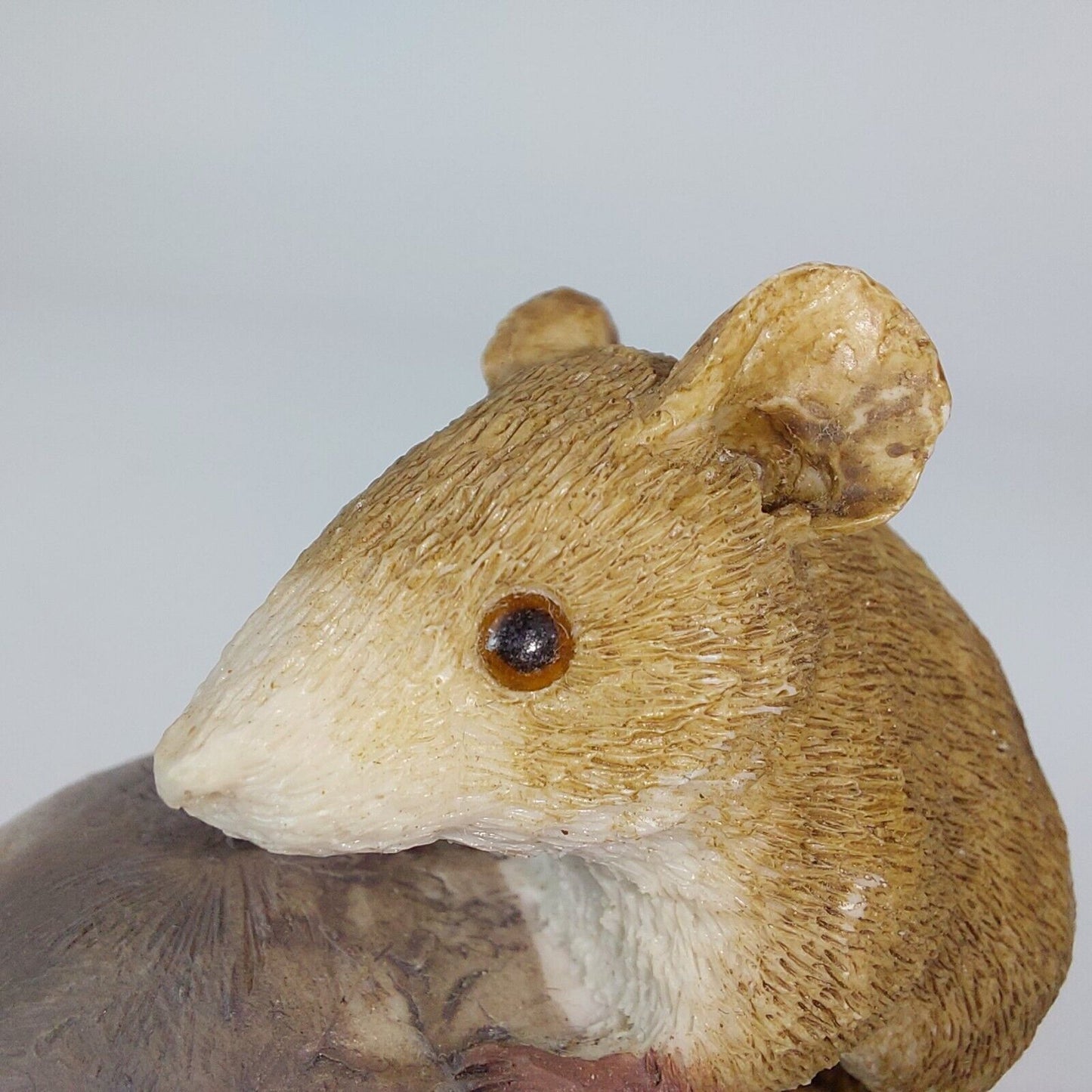 Arden Sculpture Collection "Mouse on Mushroom" Resin Figurine -Vintage from 80's