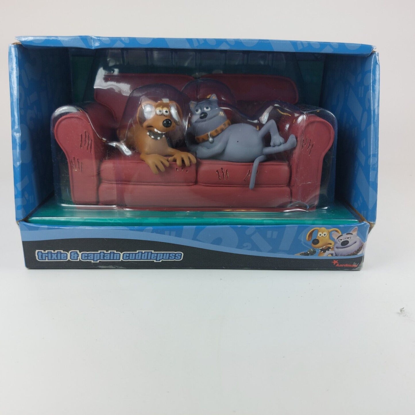 Creature Comforts Collectible Figurine - Trixie & Captain Cuddlepuss (2004)