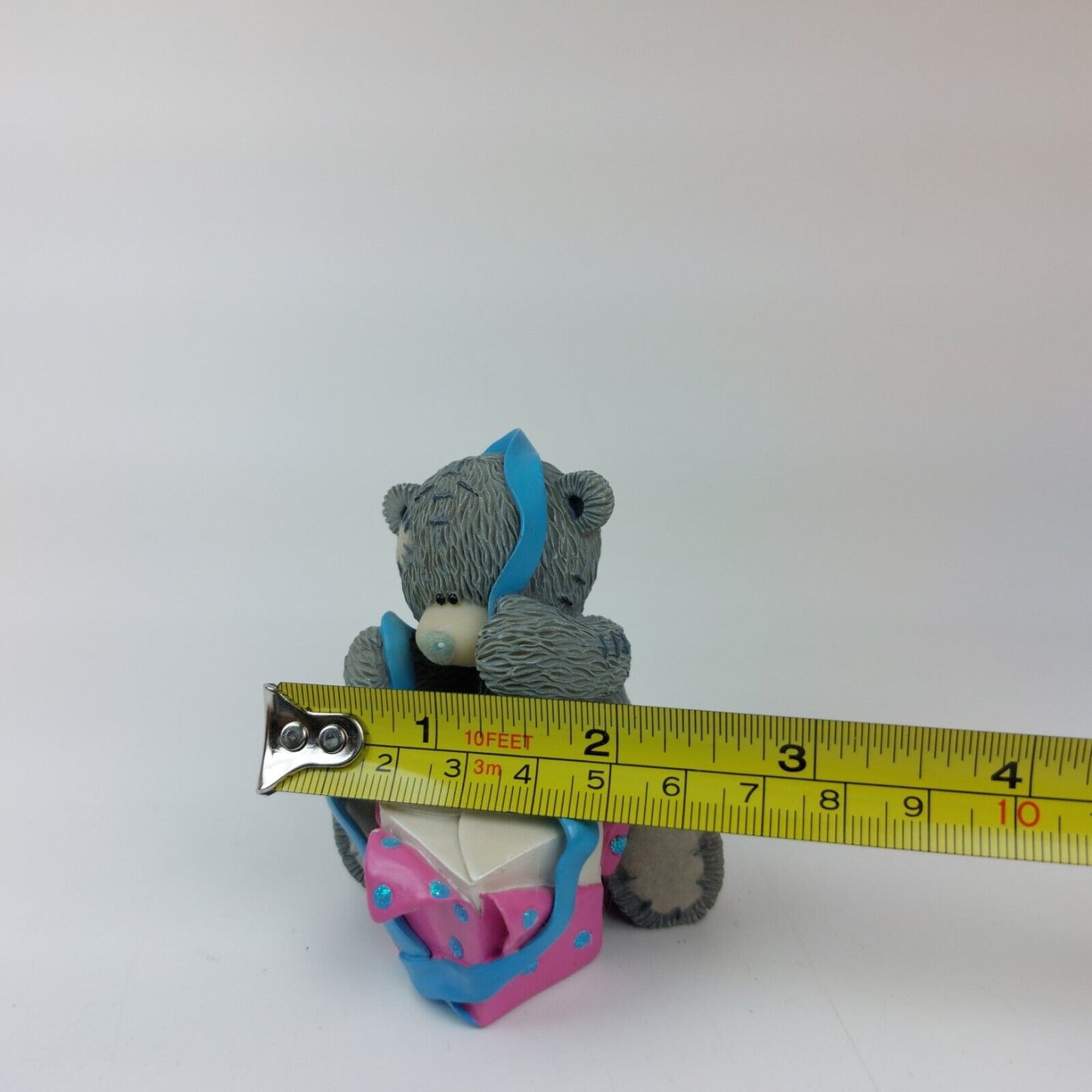 "Me to You" Grey Tatty Teddy with Jack-in-the-Box - Handmade and Painted