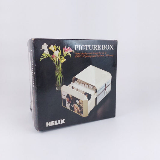 Helix Picture Box: Stourbridge-Made Vintage Photo Storage and Display Unit