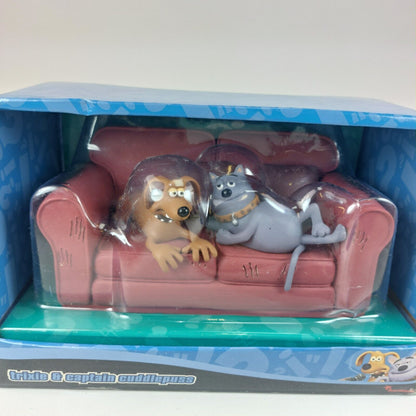 Creature Comforts Collectible Figurine - Trixie & Captain Cuddlepuss (2004)