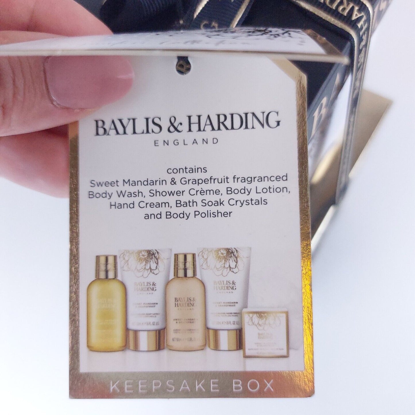 Baylis & Harding Sweet Mandarin & Grapefruit Gift Set, Luxurious Keepsake Box