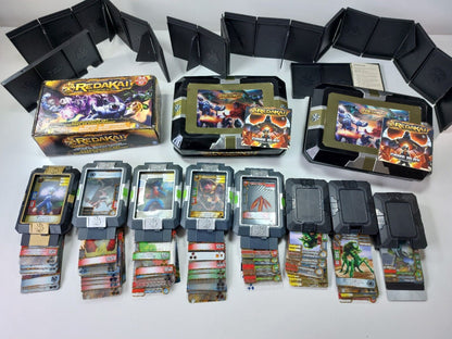 3 Boxes Redakai Conquer the Kairu Championship Tin X-Drive Deck Battlefield Etc