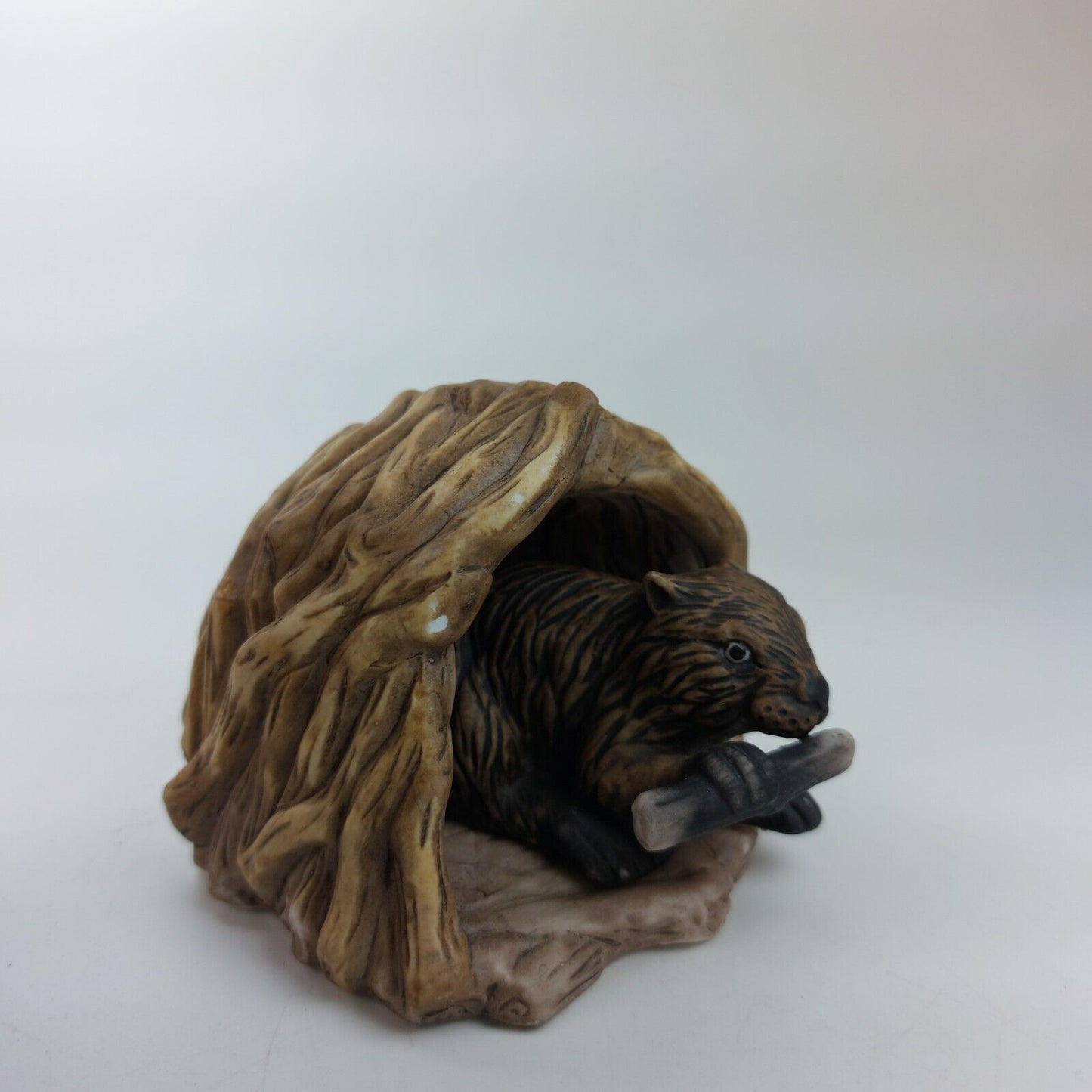 Franklin Woodland Surprises BEAVER Figurine by Jacqueline B. Smith, 1984