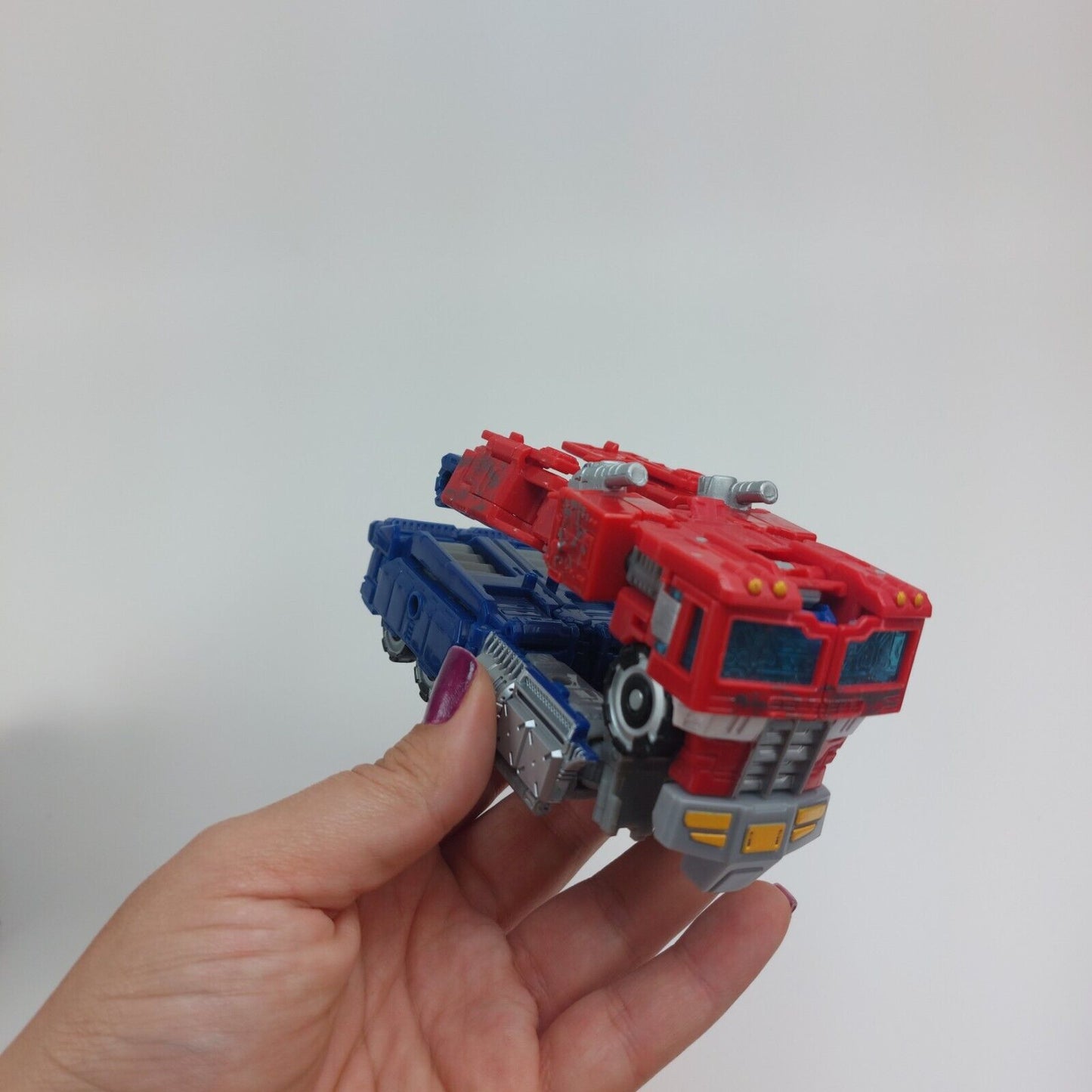 2 × Transformers Mega Optimus Prime Robots In Disguise 3 Steps