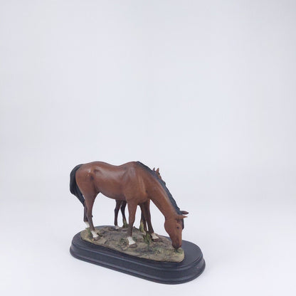 Academy Mare and Foal Horse Figurine - Realistic Detailed Sculpture 5 " #17/8283