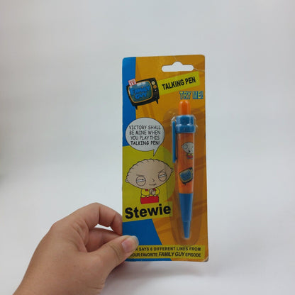 Family Guy Stewie Talking Pen Collectible with Phrases from TV Show - 2006