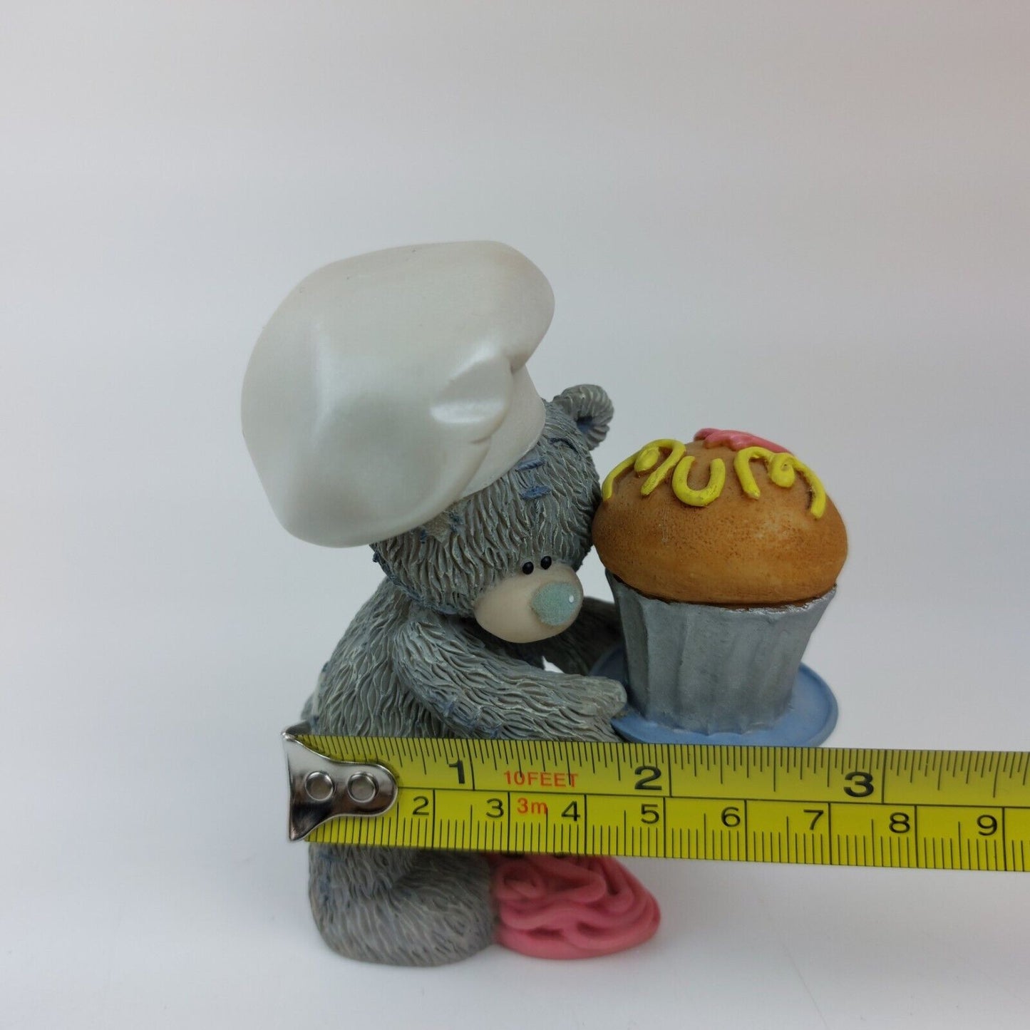 "Me to You" Grey Tatty Teddy Chef with Cupcake - Handmade and Painted