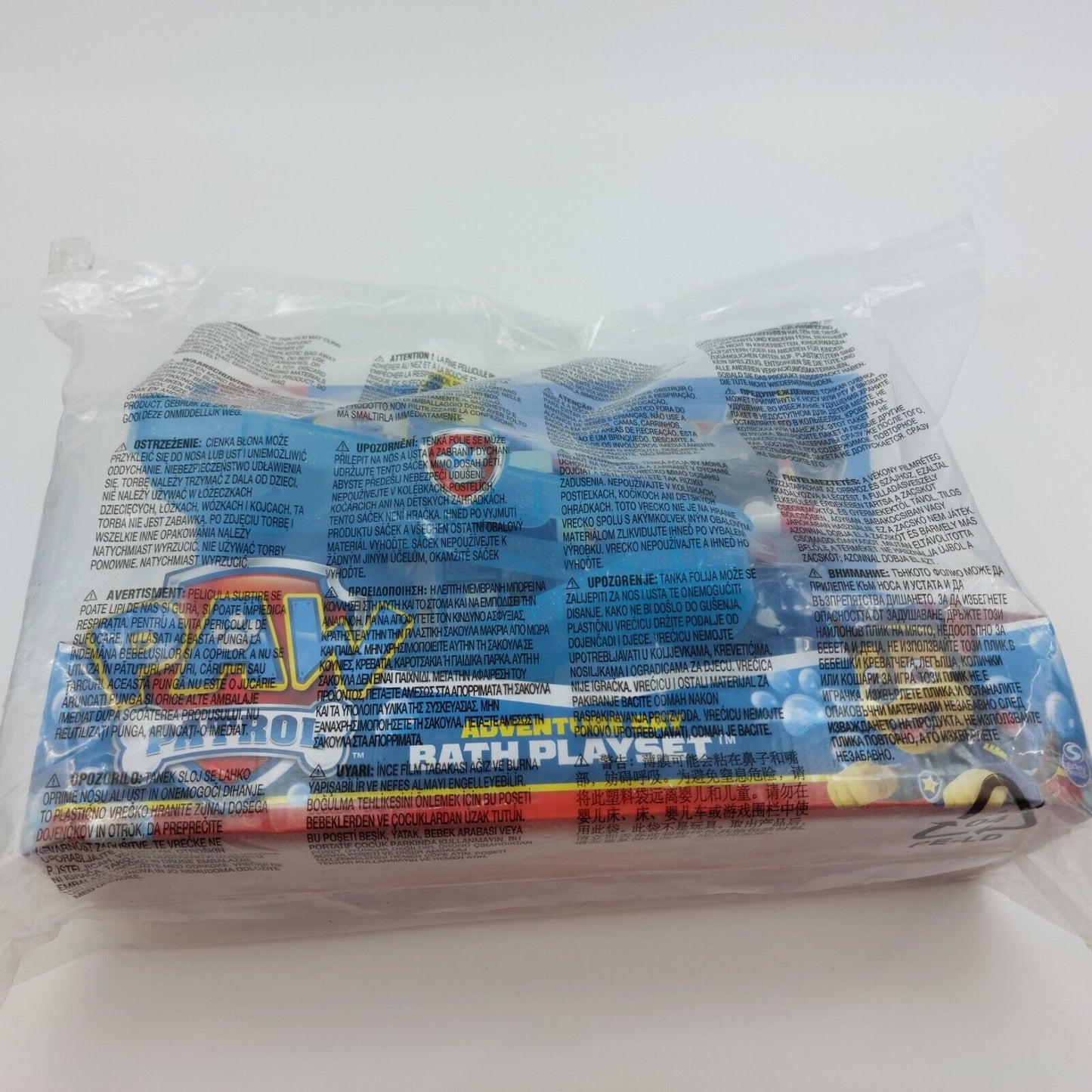 Paw Patrol Water Rescue Bath Playset - Includes Chase Vehicle - New & Sealed