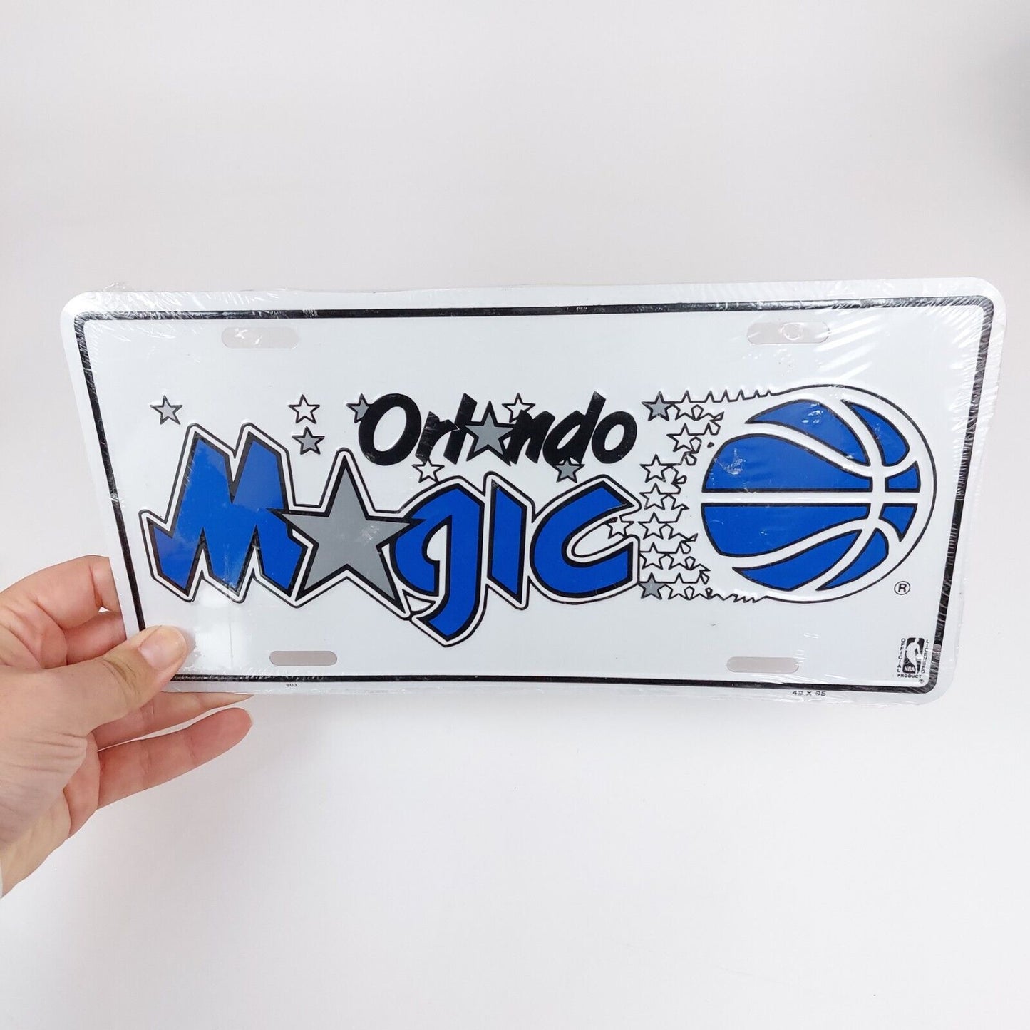 Orlando Magic NBA Sealed Collectible License Plate