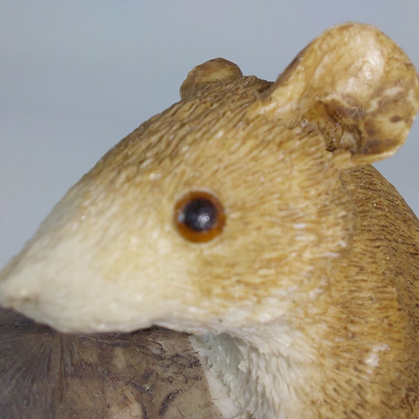 Arden Sculpture Collection "Mouse on Mushroom" Resin Figurine -Vintage from 80's