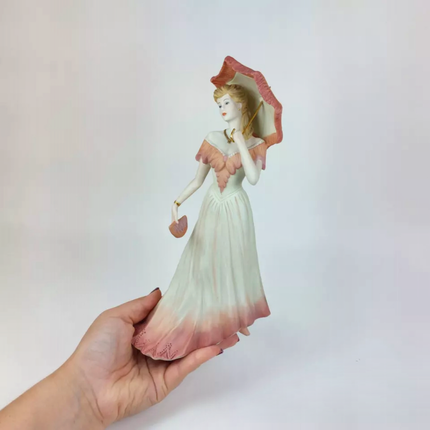 Elizabeth" by The Welsh Porcelain Company -Handcrafted Bisque Porcelain Figurine