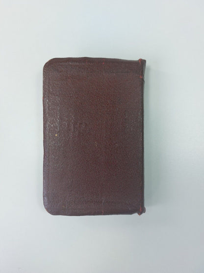 Antique Gideons New Testament - LEATHERBOUND SCARCE 1961 Edition