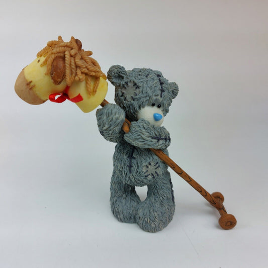 "Me to You" Grey Tatty Teddy with Hobby Horse - Handmade and Painted