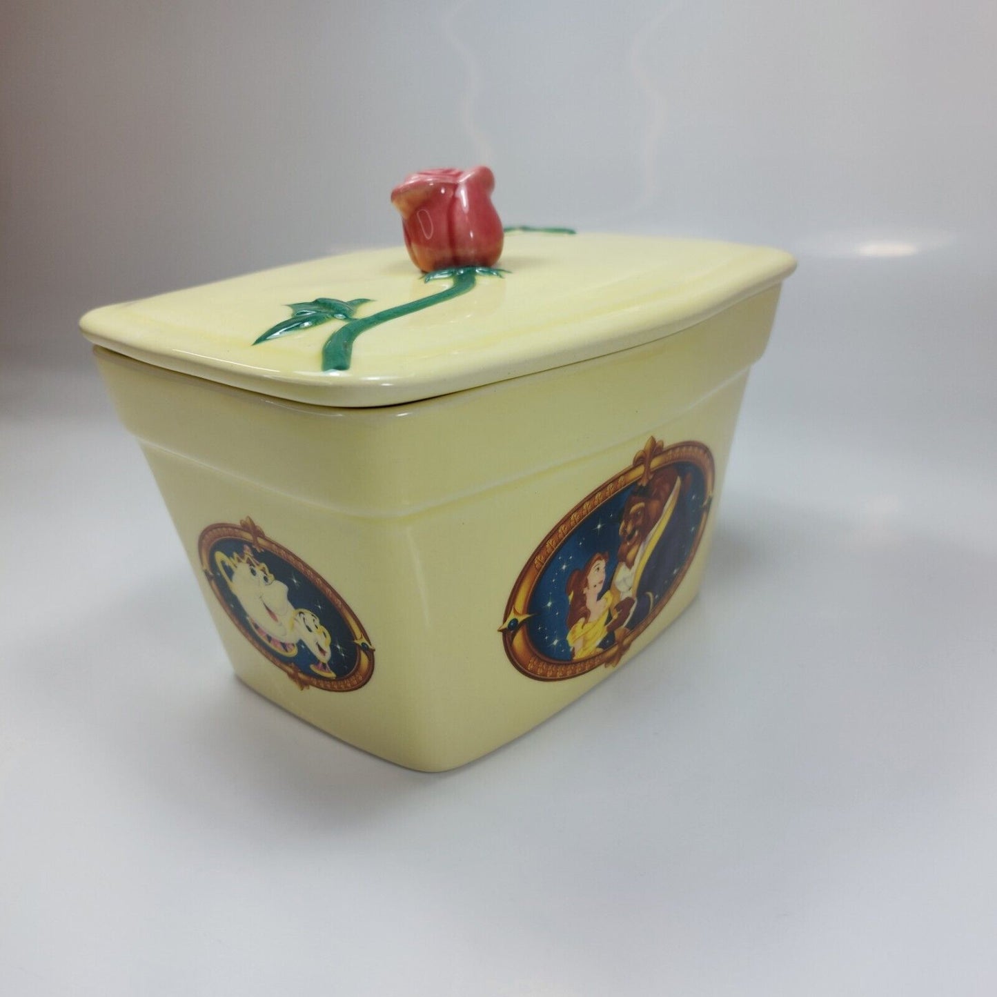 Beauty and the Beast Clover Butter Dish - Disney Special Edition