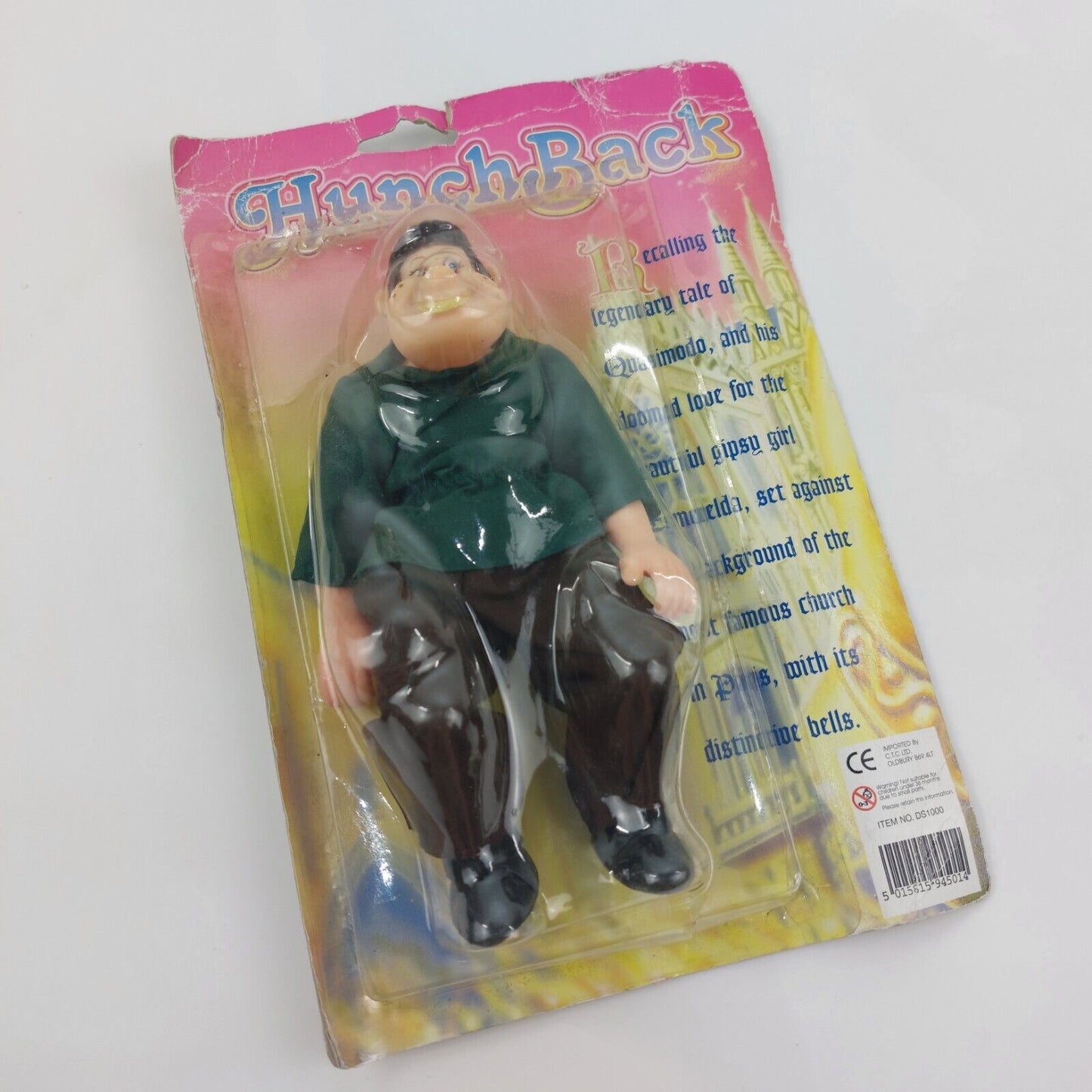 Very Rare Hunchback Notre Dame Figurine, Collectible Toy