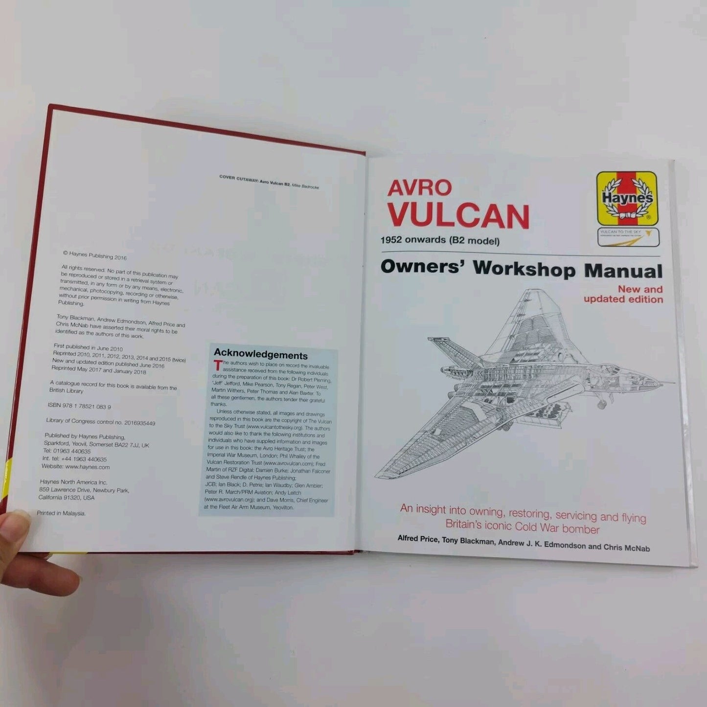 Across Vulcan Owners' Workshop Manual