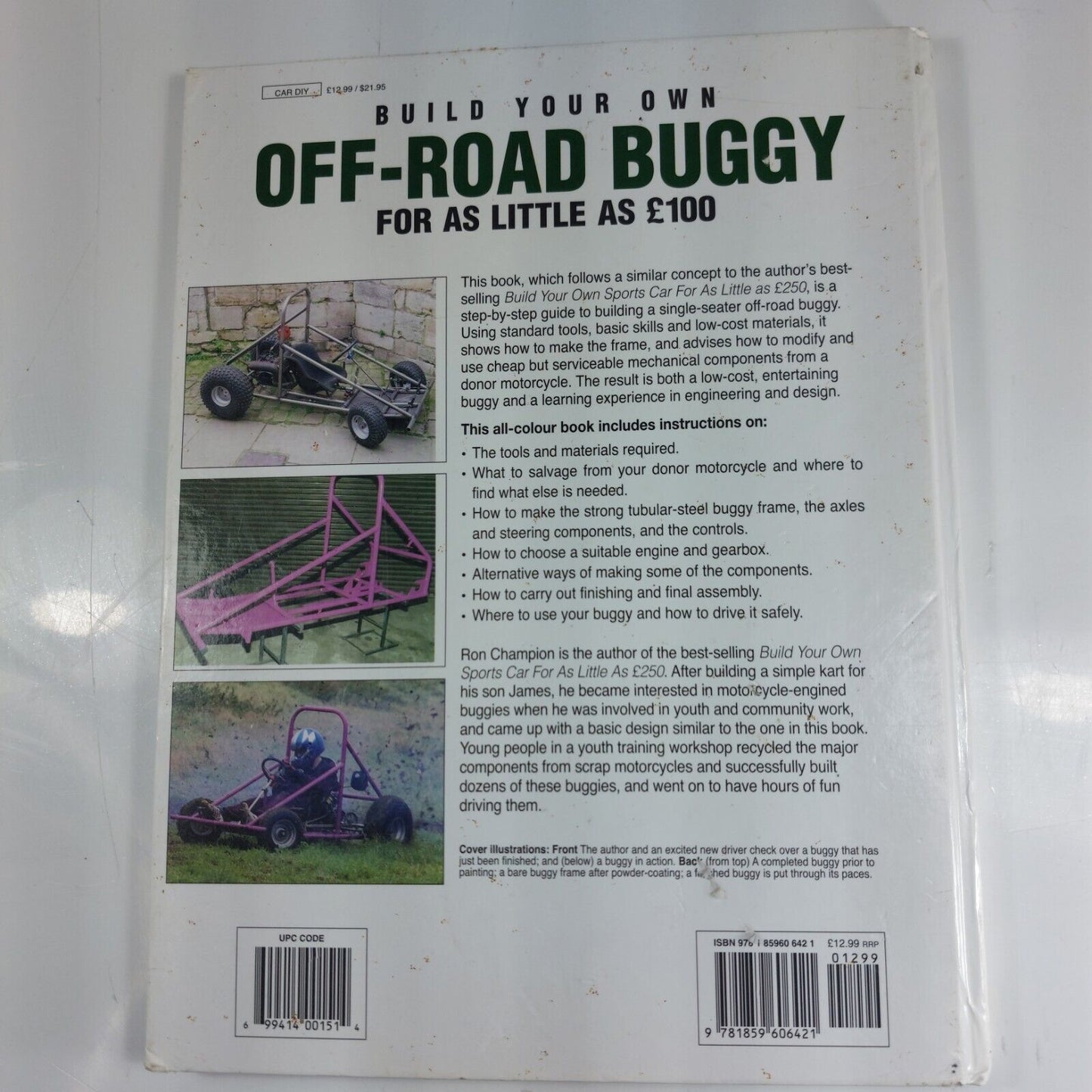 Build Your Own Off-Road Buggy Book by Ron Champion - Step-by-Step Guide