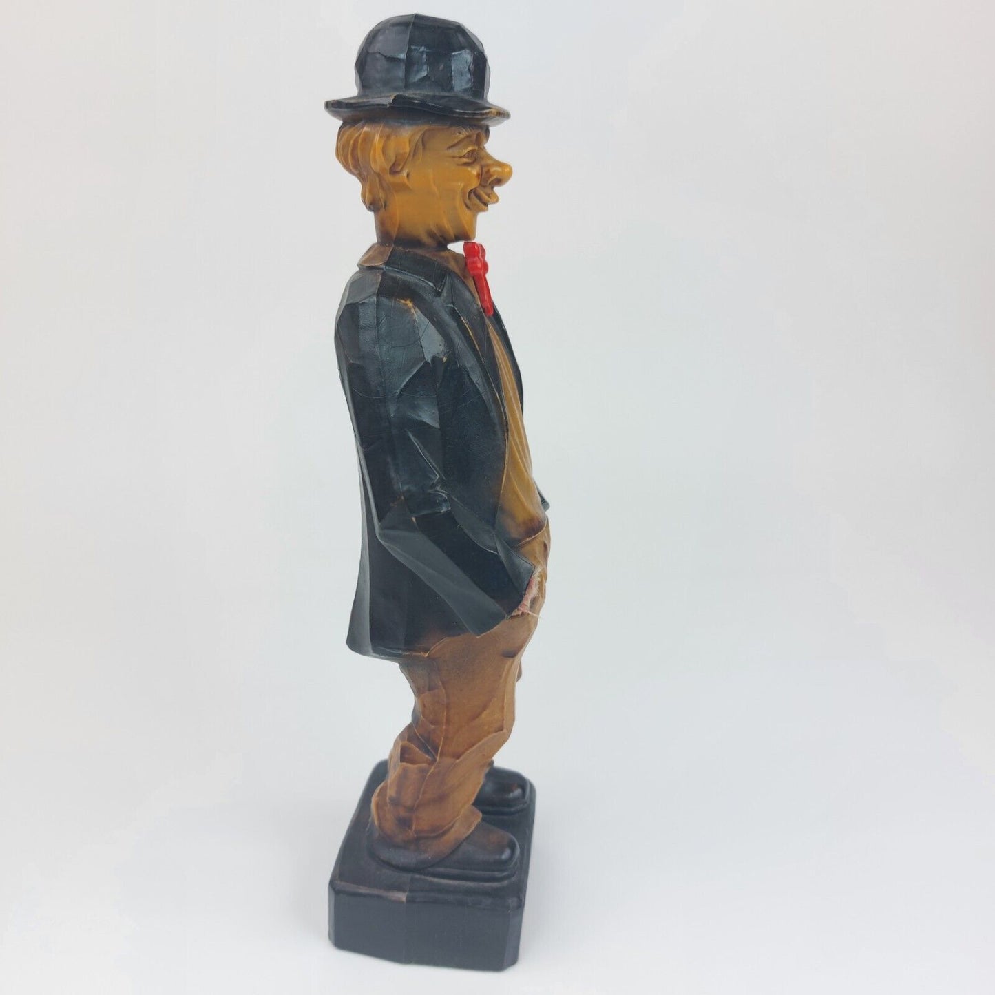 Germany OBERAMMERGAU BAVARIAN HOBO CARVED FIGURINE 9"