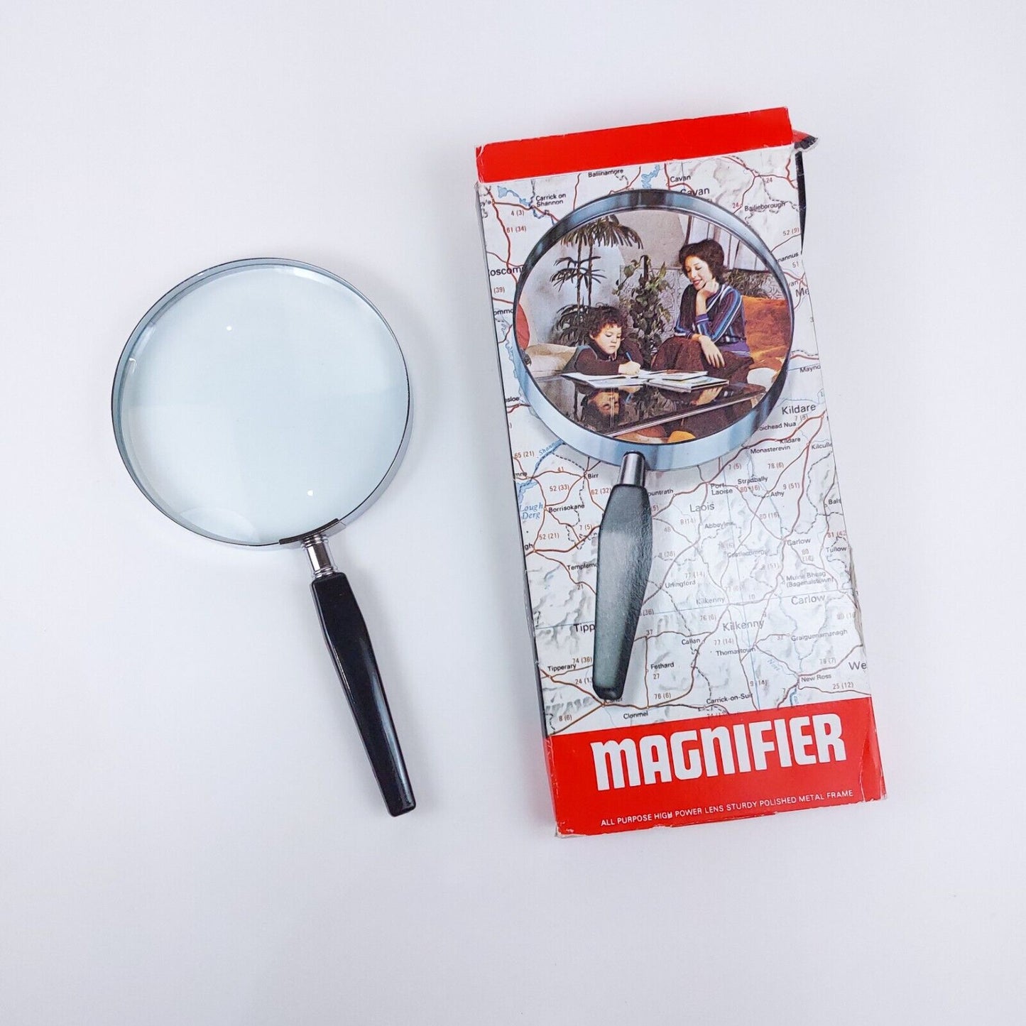 Vintage Magnifier with Original Packaging