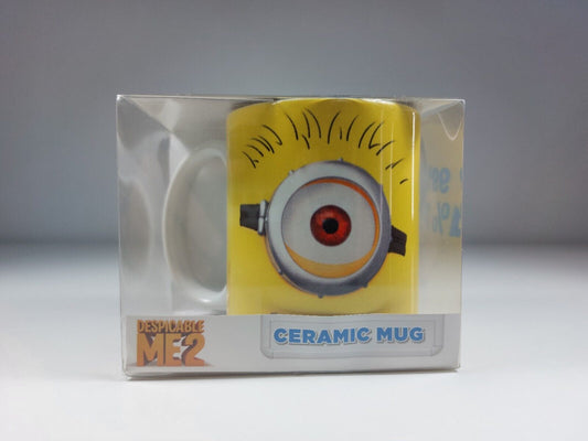 Despicable Me 2 Minions Ceramic Mug - Fun Minion Face Design - New in Box